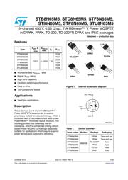 STP8N65M5 datasheet.datasheet_page 1