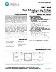 MAX14611EVKIT# datasheet.datasheet_page 1