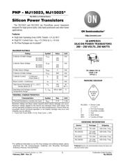 MJ15023G datasheet.datasheet_page 2