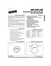 MAX619CSA+ 数据手册