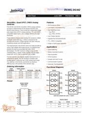 DG441 数据规格书 1