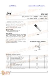 STBV32 数据规格书 1