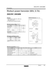 2SD1767T100R datasheet.datasheet_page 1