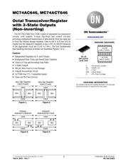 MC74AC646DWG datasheet.datasheet_page 1