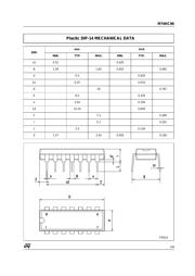 74HC86N 数据规格书 5