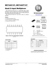 MC74ACT157DR2G datasheet.datasheet_page 1