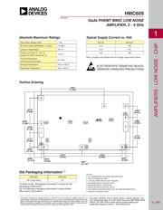 HMC609-SX datasheet.datasheet_page 4