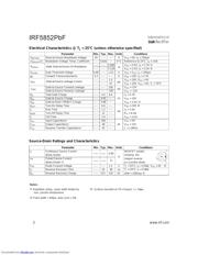 IRF5852PBF datasheet.datasheet_page 2