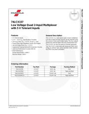 74LCX157M datasheet.datasheet_page 1