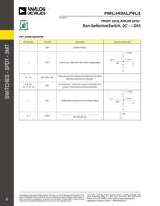 HMC349LP4CE 数据规格书 5
