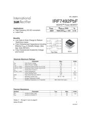 IRF7492PBF datasheet.datasheet_page 1