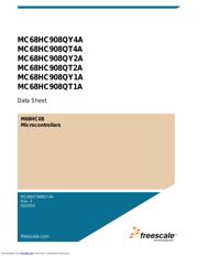 MC908QY2ACPE 数据规格书 1