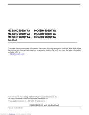MC908QY2ACPE 数据规格书 3