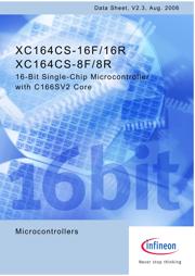 SAK-XC164CS-16F40F 数据规格书 1