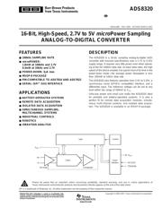 ADS8320EB datasheet.datasheet_page 1