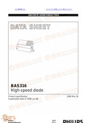 BAS316 Datenblatt PDF