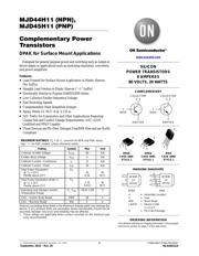 MJD45H11T4G Datenblatt PDF