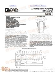 DAC312 datasheet.datasheet_page 1