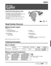 G2RV-SL700 AC/DC24 数据规格书 1
