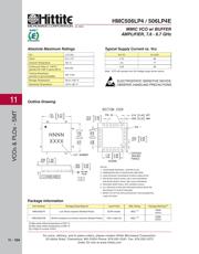 HMC506LP4E datasheet.datasheet_page 6