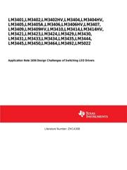 LM3404HVMRX/NOPB datasheet.datasheet_page 1