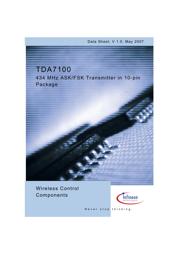 TDA7100 datasheet.datasheet_page 1