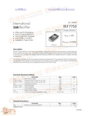 IRF7750 datasheet.datasheet_page 1