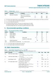 74AVC4TD245BQ,115 数据规格书 6