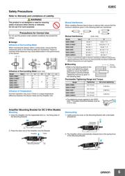 E2EC-CR5B2 数据规格书 6