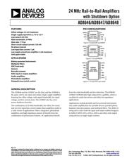 AD8648 datasheet.datasheet_page 1