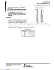 SN74CBT3384 datasheet.datasheet_page 1