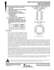 SN74LS173ANSRE4 datasheet.datasheet_page 1