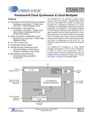 CS2000CP-EZZ datasheet.datasheet_page 1