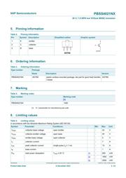 PBSS4021NX datasheet.datasheet_page 2