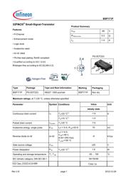 BSP171P L6327 Datenblatt PDF