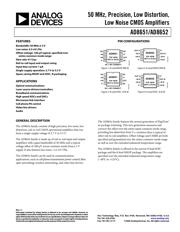 AD8652ARMZ-R2 datasheet.datasheet_page 1