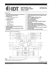 IDT70V27L15PFG datasheet.datasheet_page 1