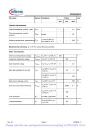 SPW35N60C3 datasheet.datasheet_page 2