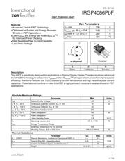 IRGP4086 数据规格书 1