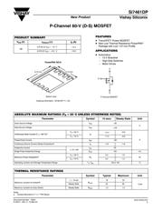 SI7461DP datasheet.datasheet_page 1