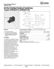 OPB821TXV datasheet.datasheet_page 1