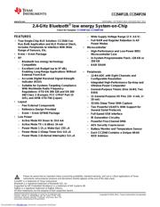 CC2540F128 datasheet.datasheet_page 1