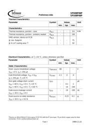 SPD08P06P datasheet.datasheet_page 2