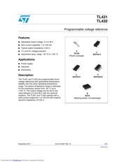 TL431 Datenblatt PDF