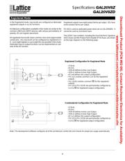 GAL20V8B-15LJI 数据规格书 4