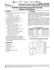 CD74HC4051MT datasheet.datasheet_page 1