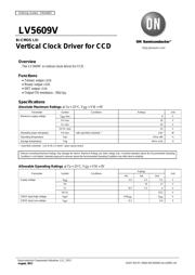 LV5609V datasheet.datasheet_page 1