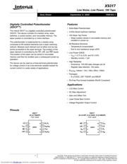 X9317 datasheet.datasheet_page 1