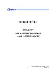 ISD1420PI datasheet.datasheet_page 1