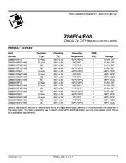 Z86E0812SEG datasheet.datasheet_page 1